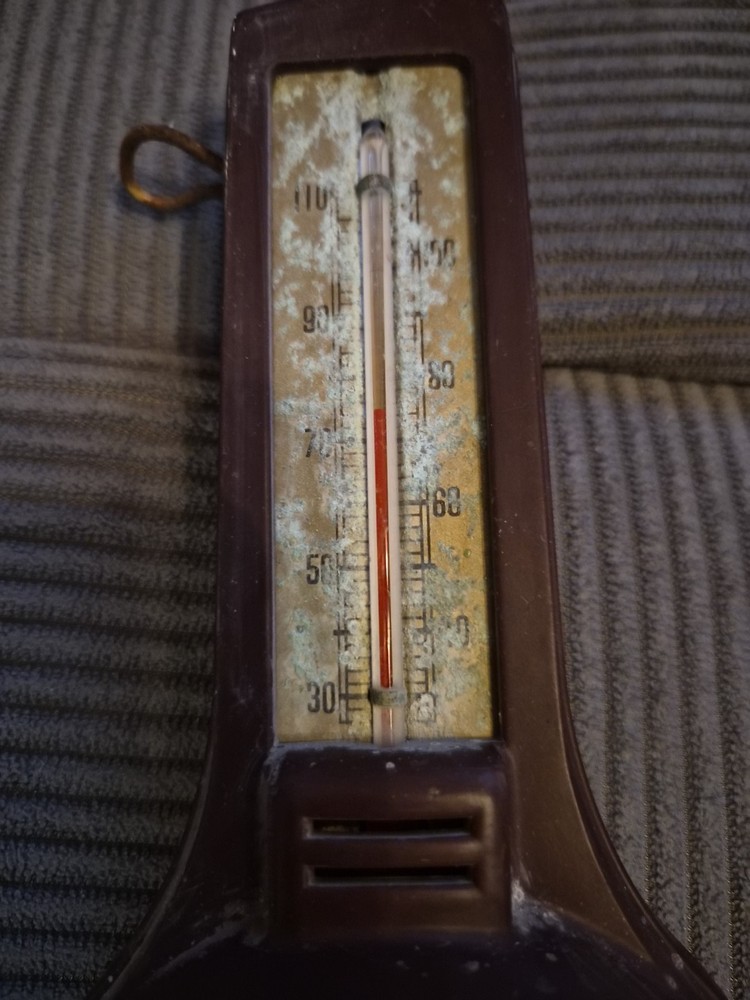 Vintage Retro Airguide Wall Mounted Barometer Thermometer