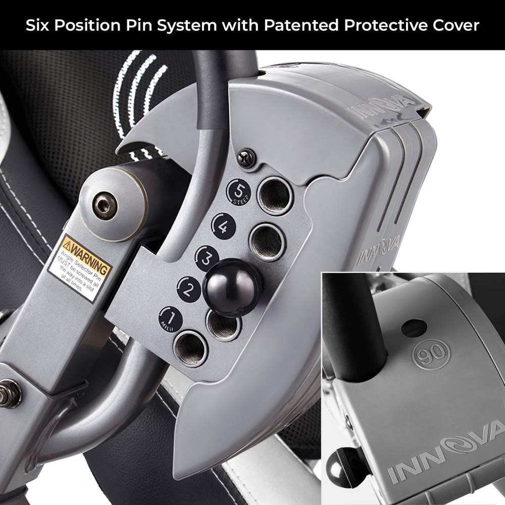 Innova Advanced Heat & Massage Inversion Table - Ergonomic Design with Lumbar...
