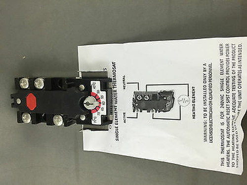 ST12-80 HOT WATER ELECTRIC THERMOSTATELEMENT 43-77C RHEEM DUX VOLKAN