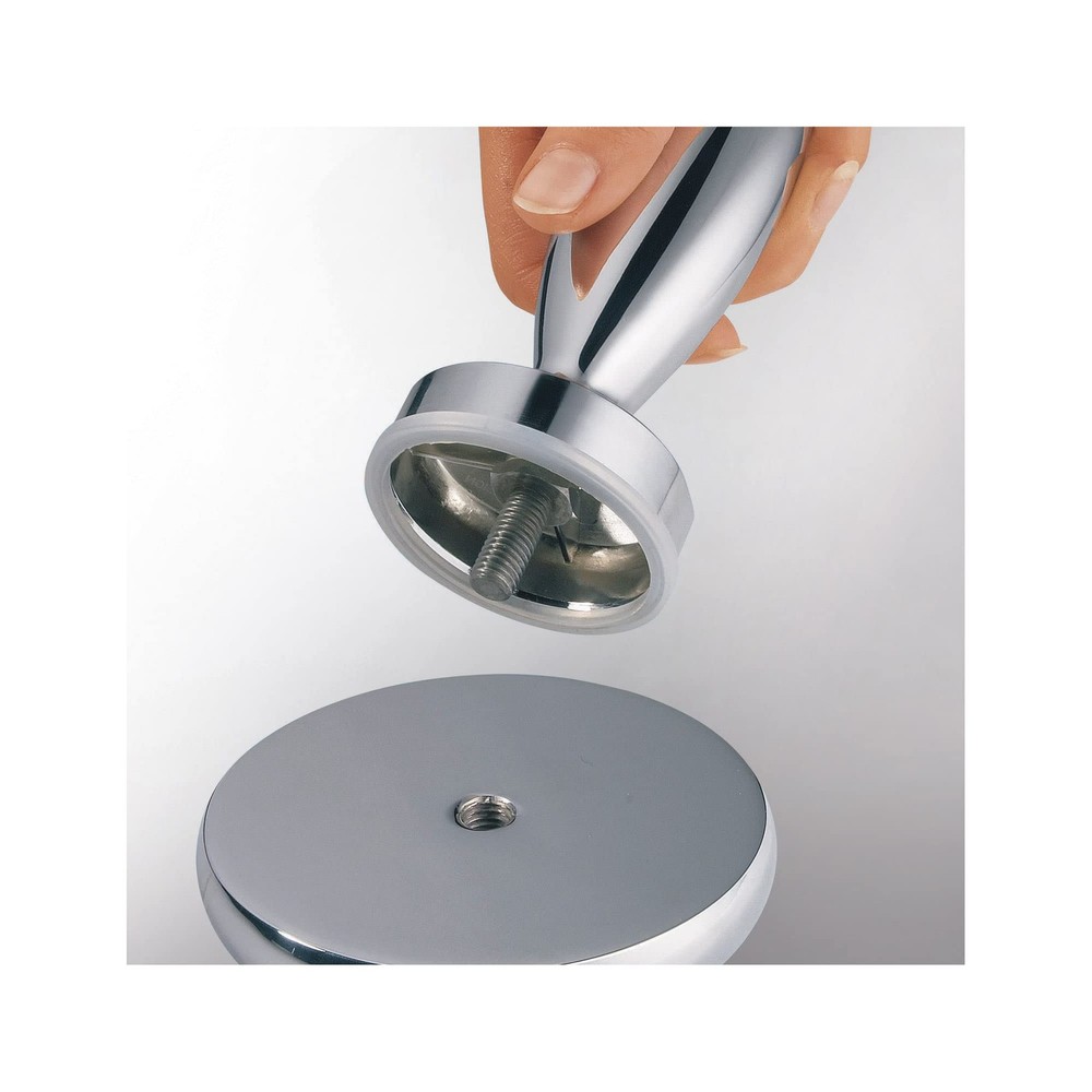 Meat Tenderizer, Reversible Dual Use, Chrome Plated