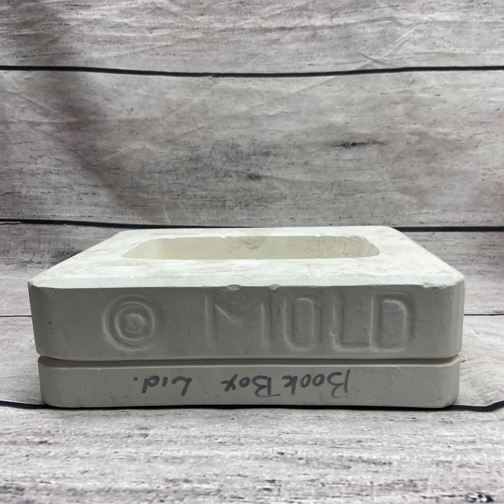 Atlantic Ceramic Casting Mold Book Box Lid #A-419