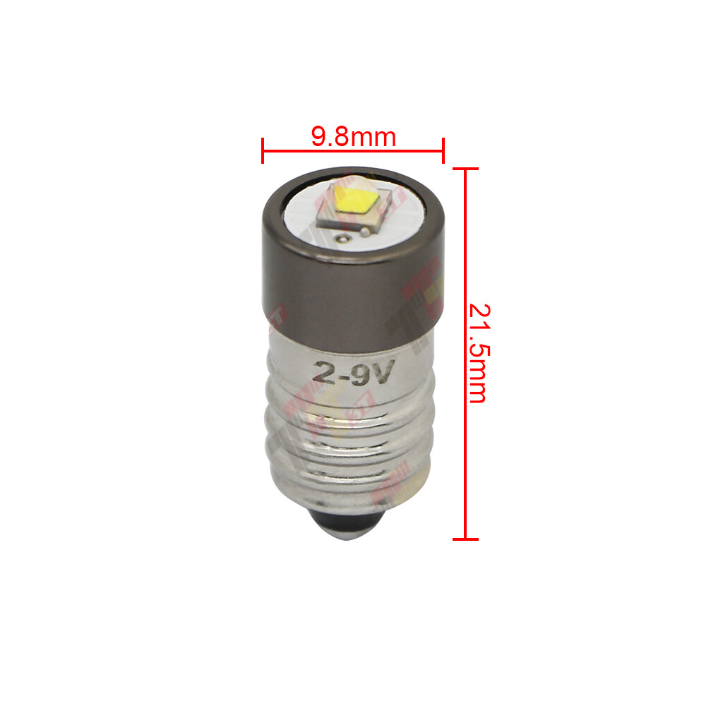 BMW Glove Box Upgrade Flashlight LED Bulb Non-Polarity E10 Screw Base