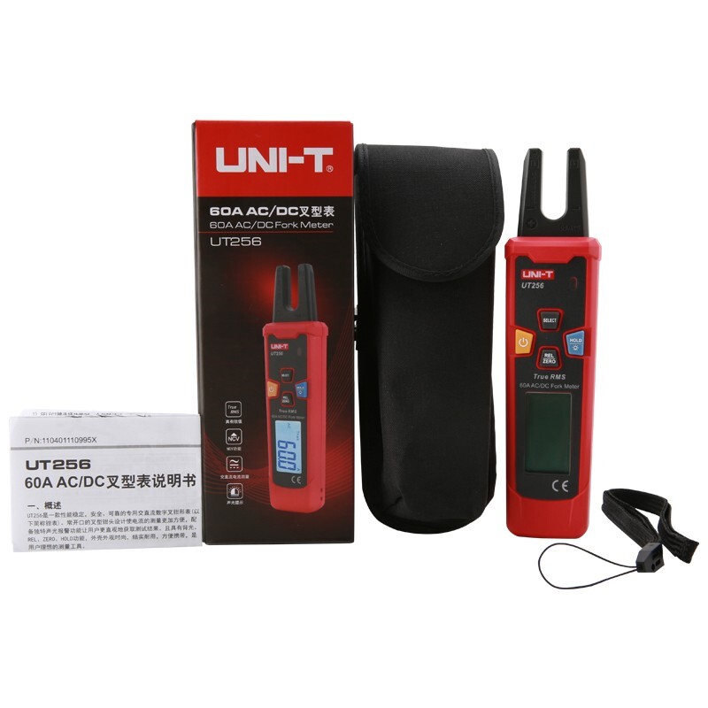 UNI-T Digital Fork Ammeter Multimeter AC DC NCV Tester Auto Range True RMS 60A