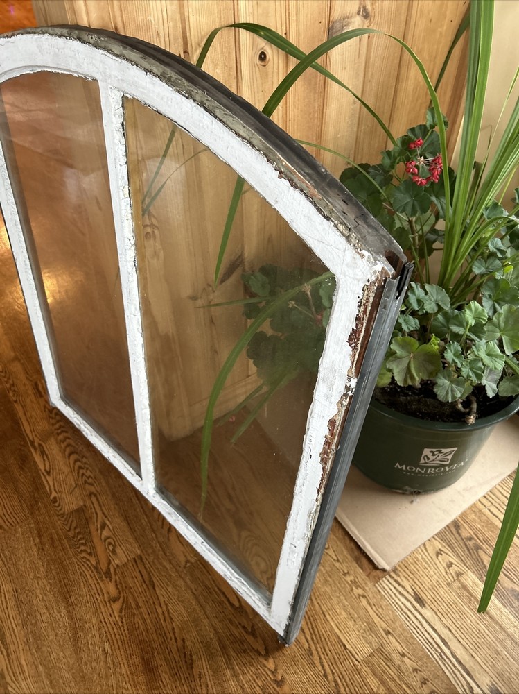 Antique Vintage Glass Window Frame