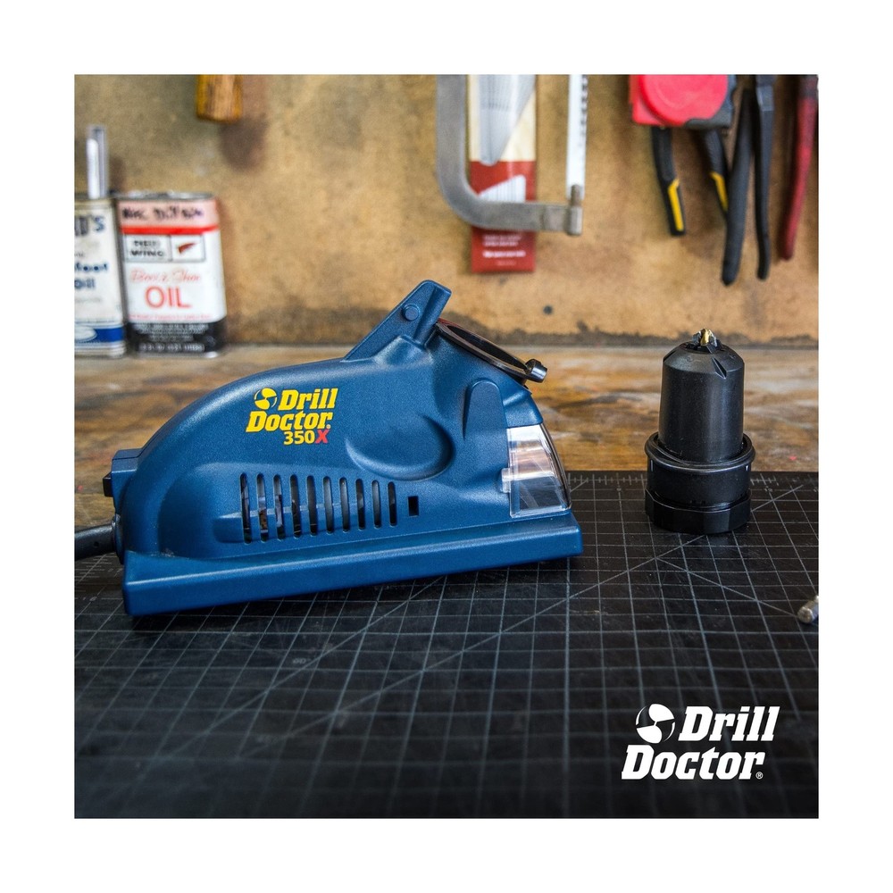 Drill Doctor DD350X Drill Bit Sharpener - 3/32" to 1/2" - Electric Sharpener ...