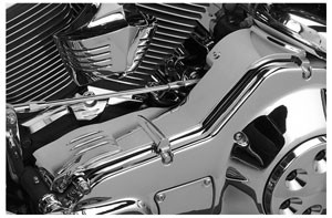Kuryakyn 8291 Inner Primary Cover - Chrome