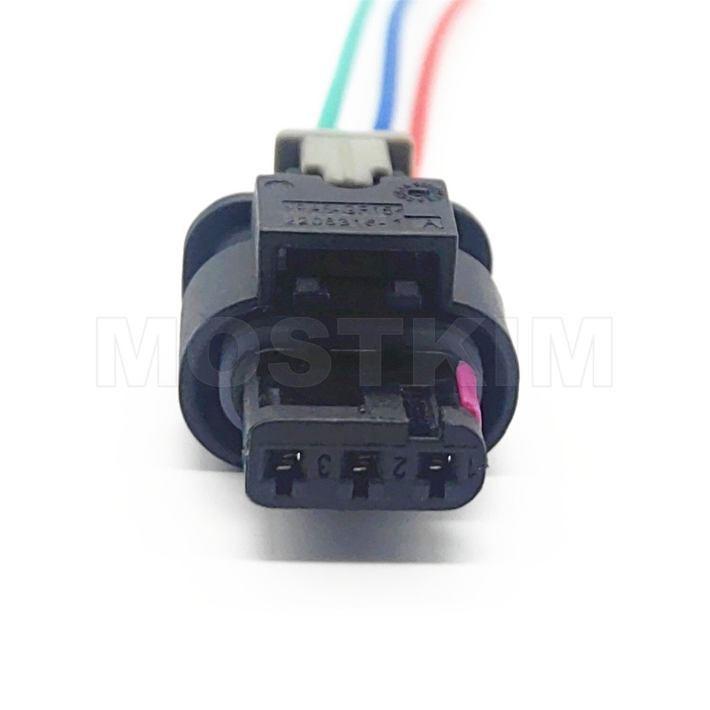 3-Pin Ignition Coil Connector Pigtail Plug Fit For Ford Focus 2012-2017