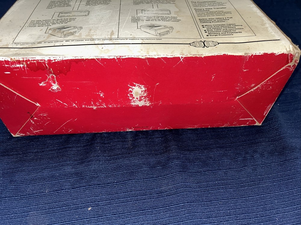 BELKIN COMPONENTS AUTO SWITCH PLUS New In box !!! J25