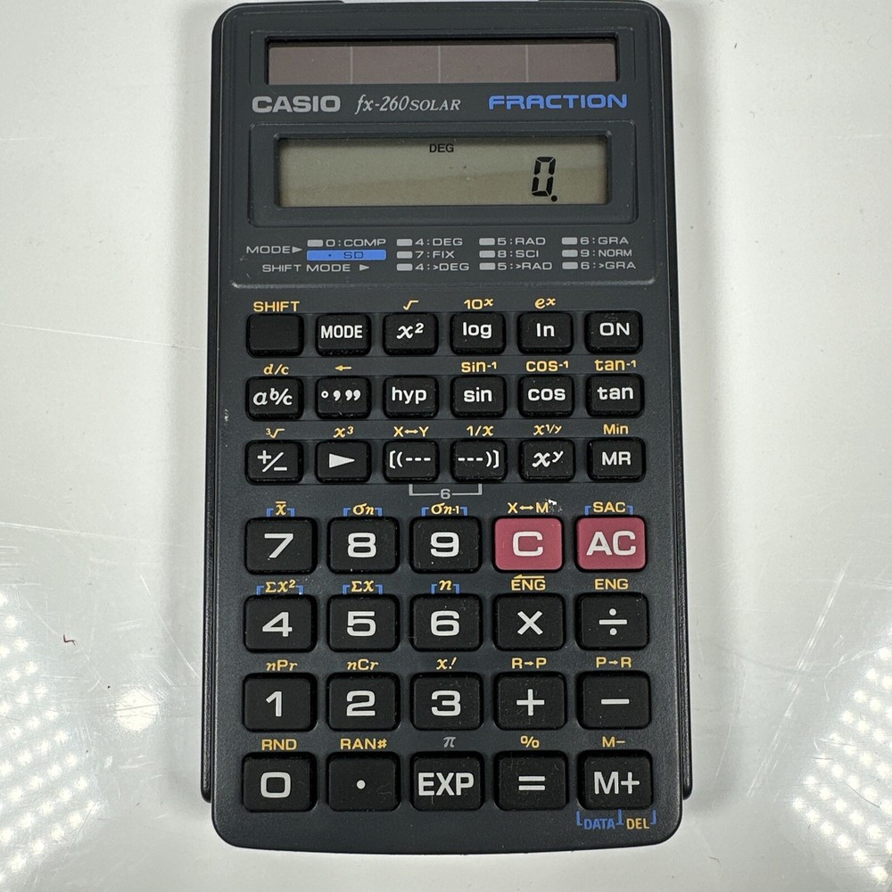 Casio FX-260Solar Scientific Calculator