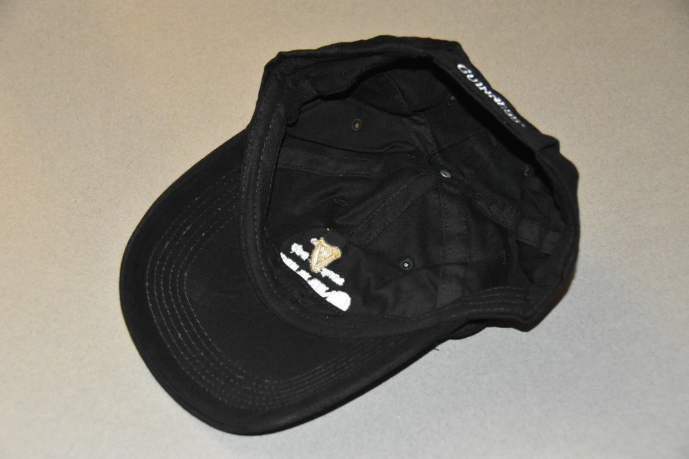 Promo Guinness Logo Baseball Dad Hat Cap Adjustable Hook Loop Beer Irish Black