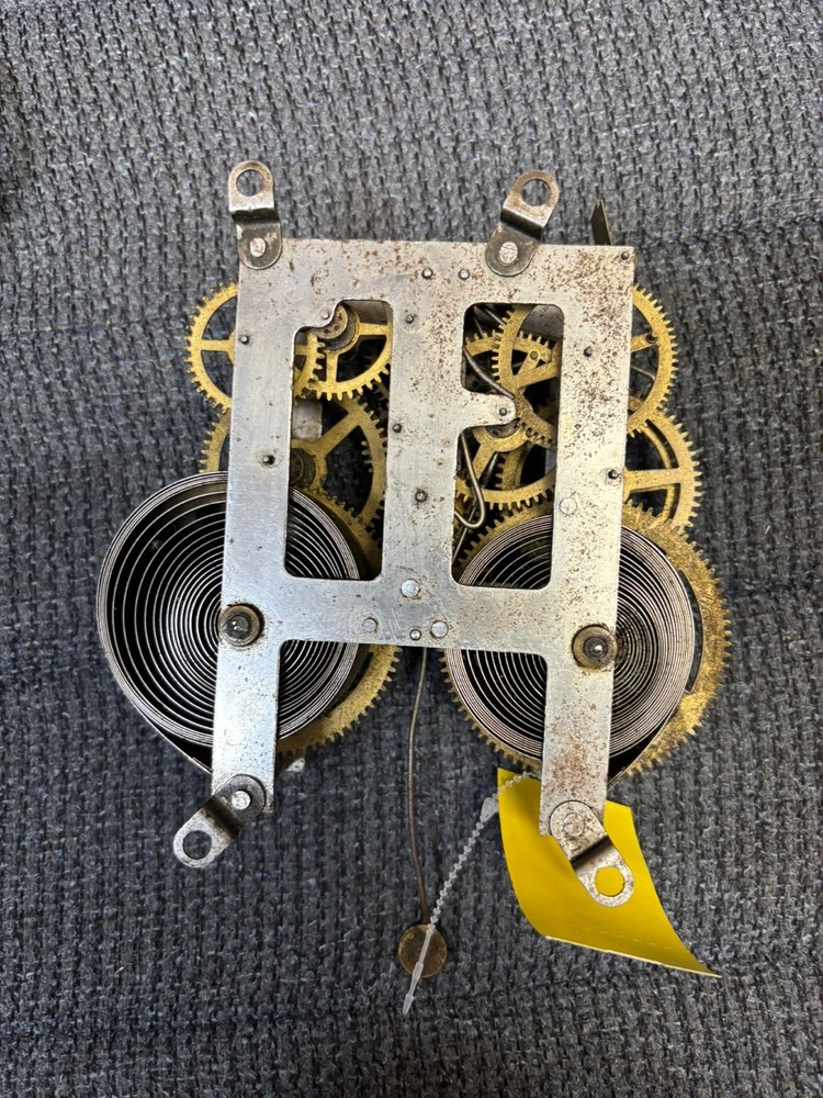 E Ingraham 1879 Eight Day Kitchen Clock Movement.