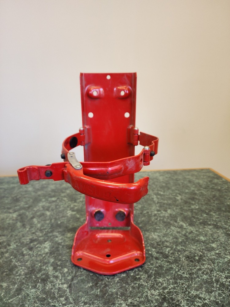 ANSUL 20E Fire Extinguisher Bracket -Missing 2 Black Stoppers
