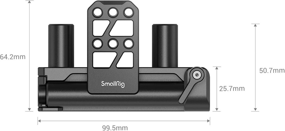 SmallRig Dual 15mm Rod Battery Hinge