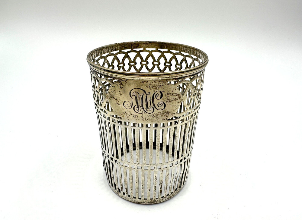 Vintage Sterling Silver Cup Holder