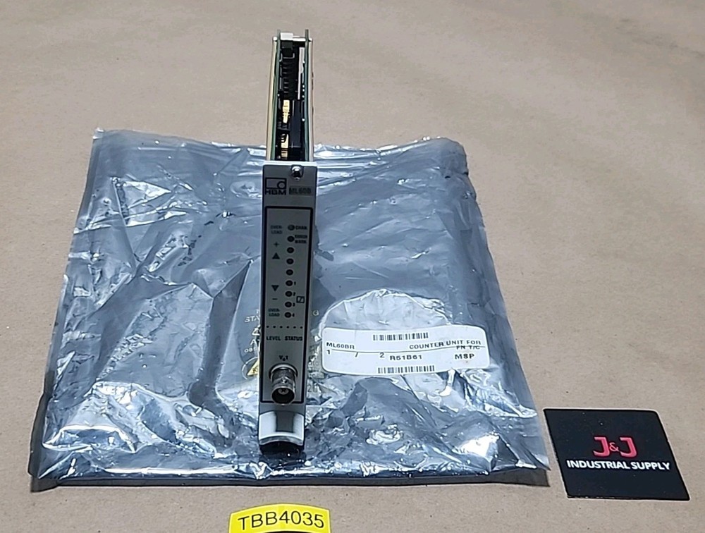 *PREOWNED* HBM ML60B Counter Unit For Amplifier For Increment Encoder + Warranty