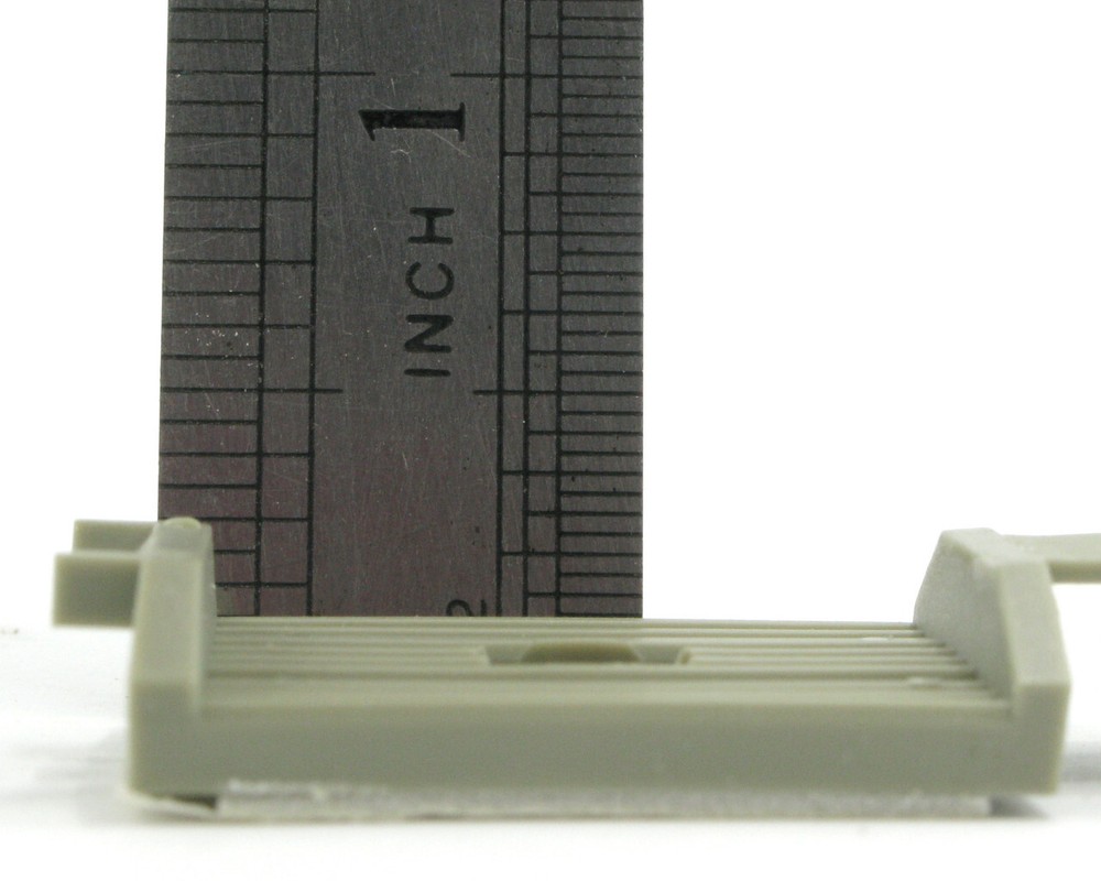 Panduit Flat Grey Cable Clip, 10 Piece Lot