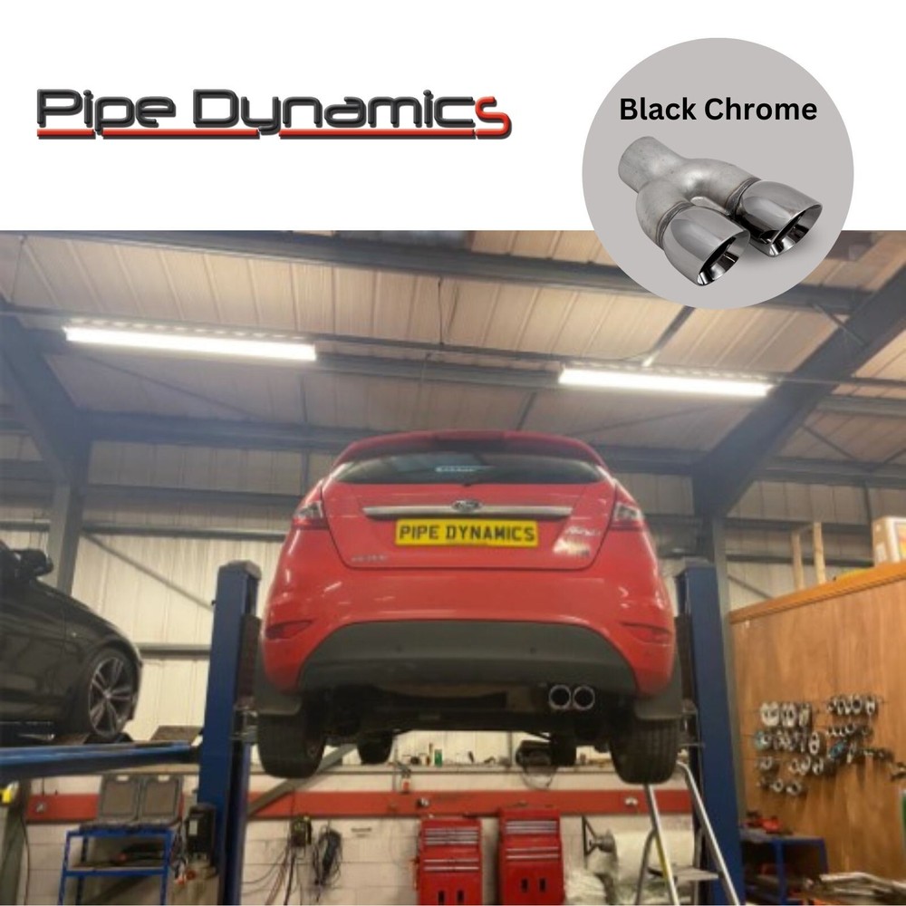 PIPE DYNAMICS - Fiesta MK7 1.4 -  Back Box Muffler Delete Performance Exhaust