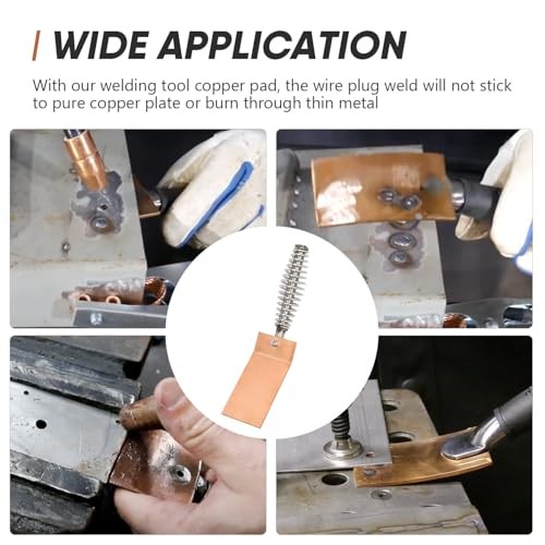 Welding Spoon Copper Welding Spoon Welders Helper 3mm Thick,3 Plate Set, 1 pack