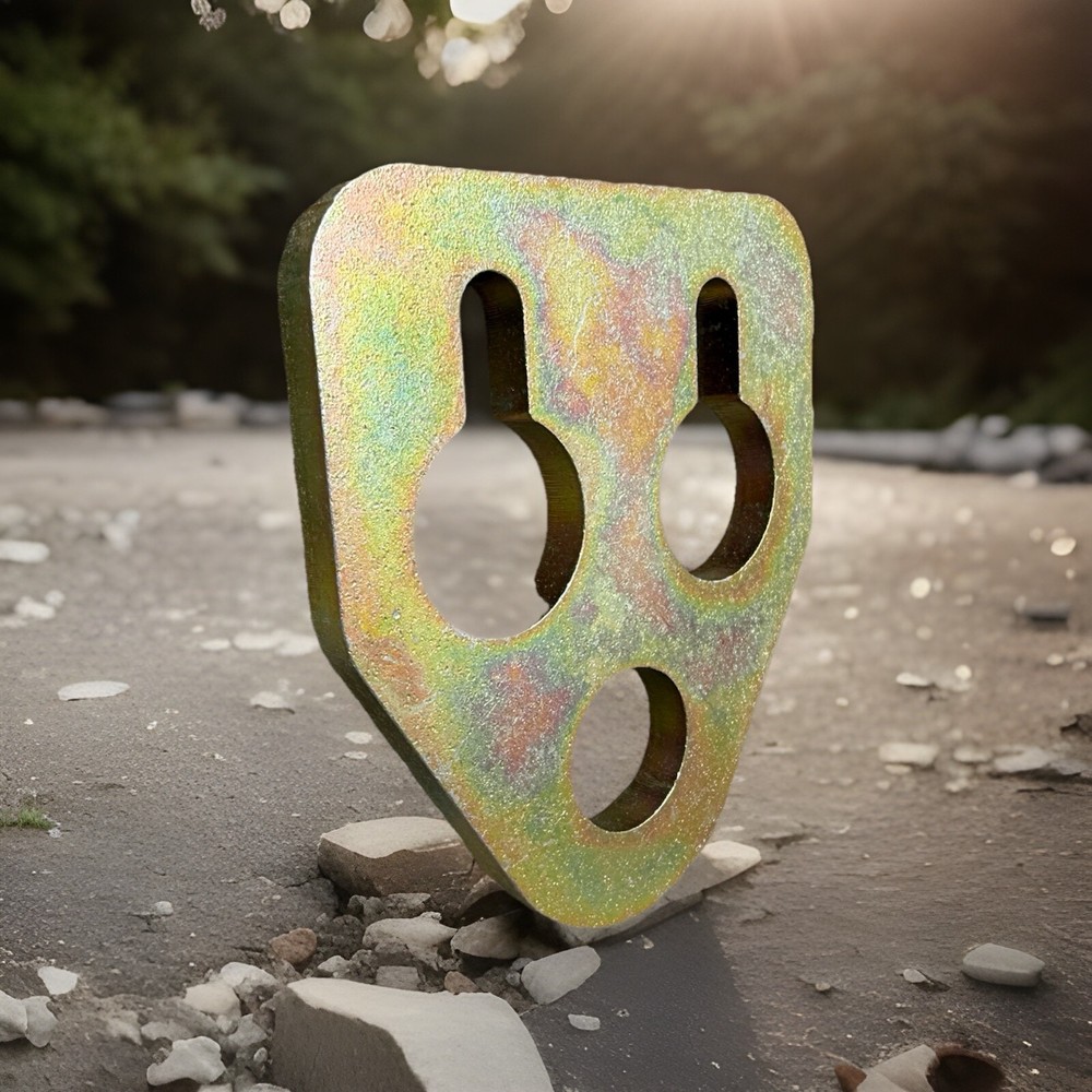 Auto Body Frame Multi-purpose Chain Grab Lock Twin Chain Lock Pulling Plate