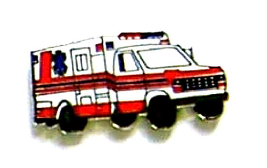 SECURITY & RESCUE HAT LAPEL PIN -  AMBULANCE PIN   -  NEW