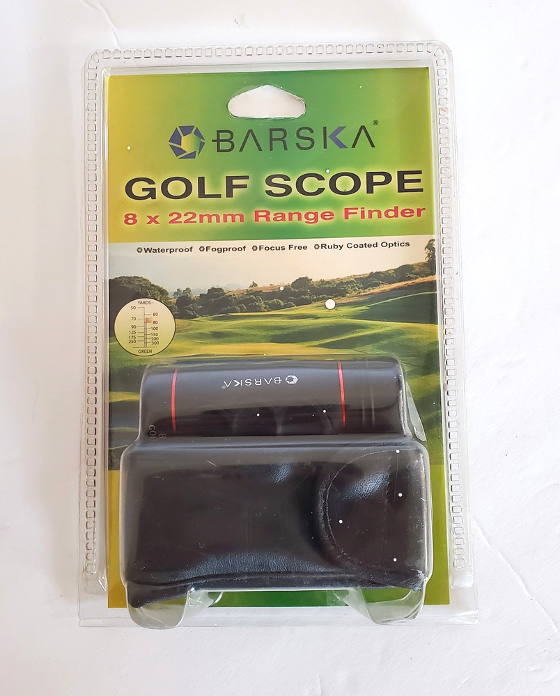Barska Golf Scope 300 Yards Range Finder, Golf Rangefinder 8X Magnification