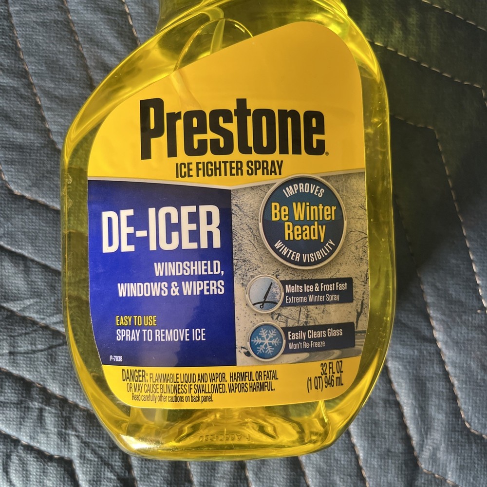 Prestone Trigger Spray Windshield De-Icer 32oz, 2 Pack