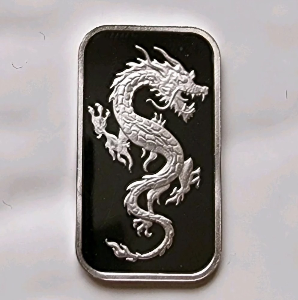 Dragon 5 Grams .999 Fine Silver Bar 🐉