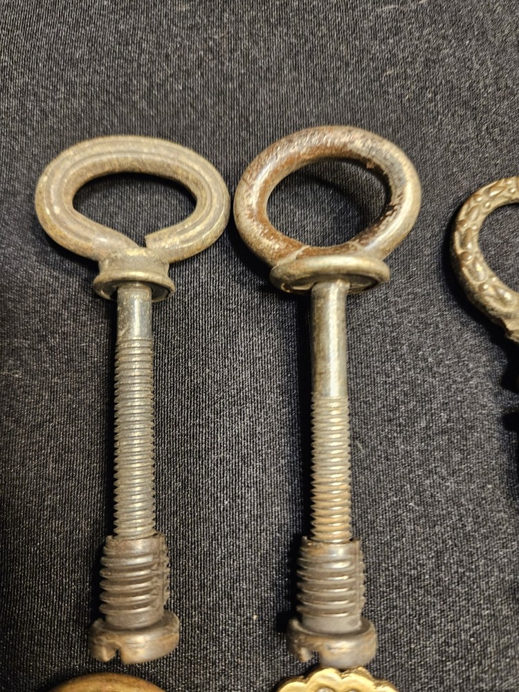 ANTIQUE CHEVAL MIRROR MOUNTING HINGES