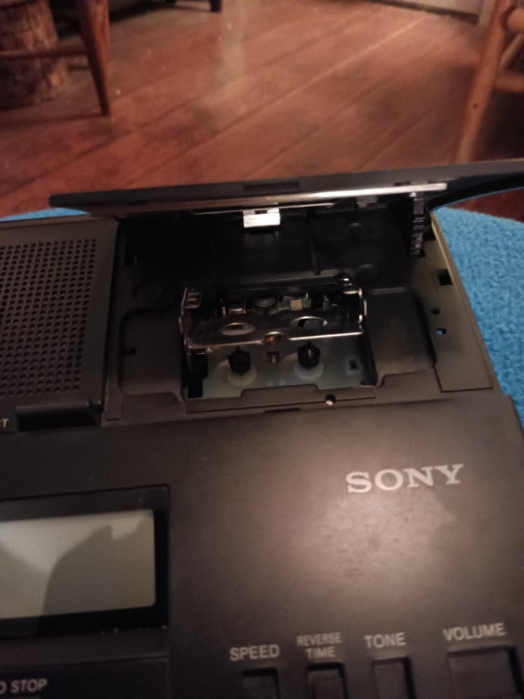 Sony BM 845 Dictator Micro cassette Transcriber Works!
