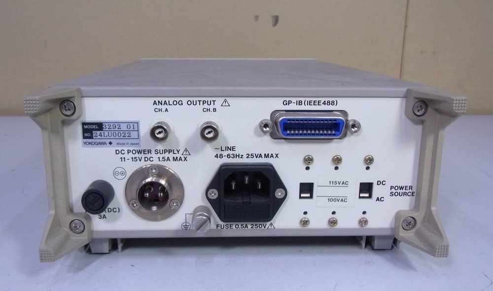 YOKOGAWA 3292 Optical Power Meter