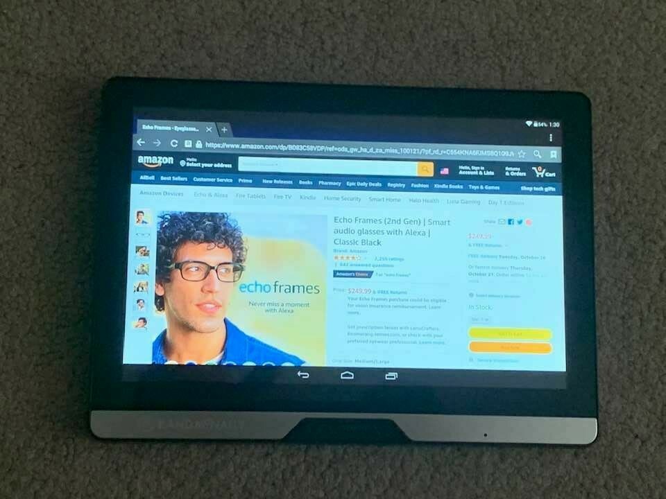 RAND MCNALLY ANDROID 4.4.2 TABLET A31s QUAD CORE PROCESSOR