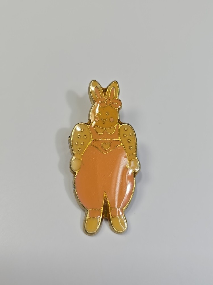Rabbit With Overalls Lapel Pin