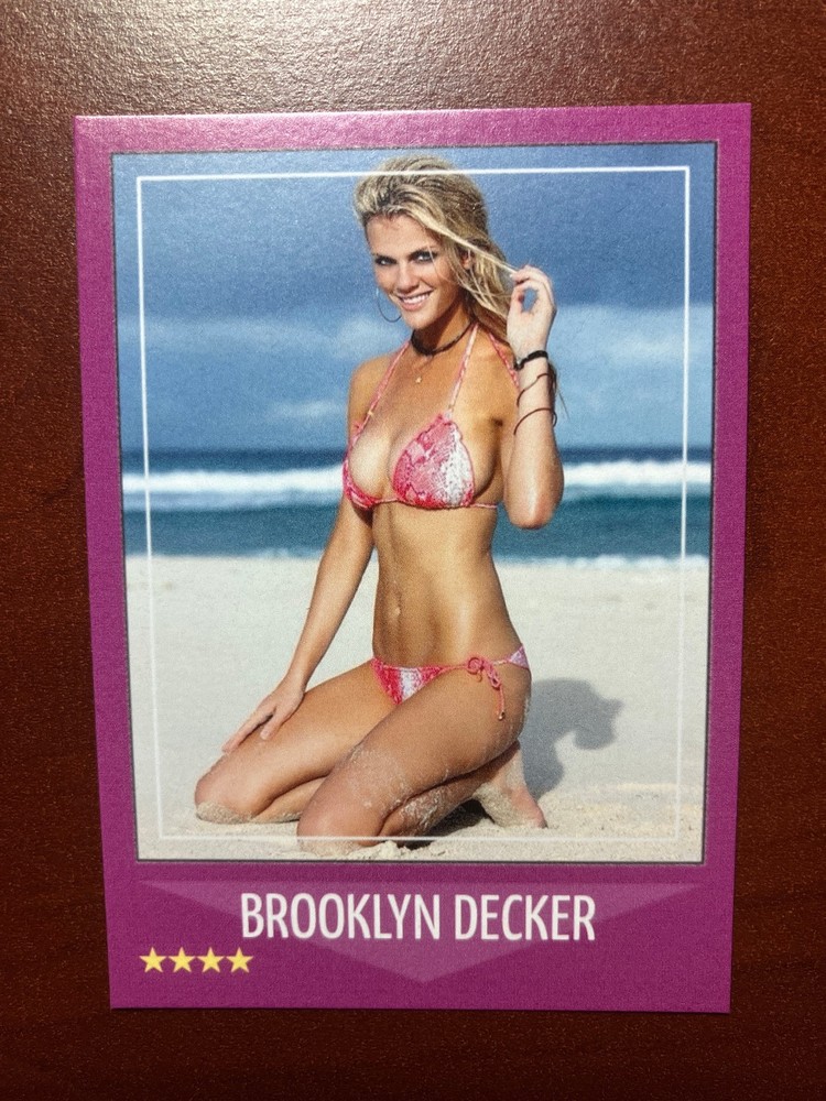 Custom ACEO Brooklyn Decker Trading Card (BD-1)