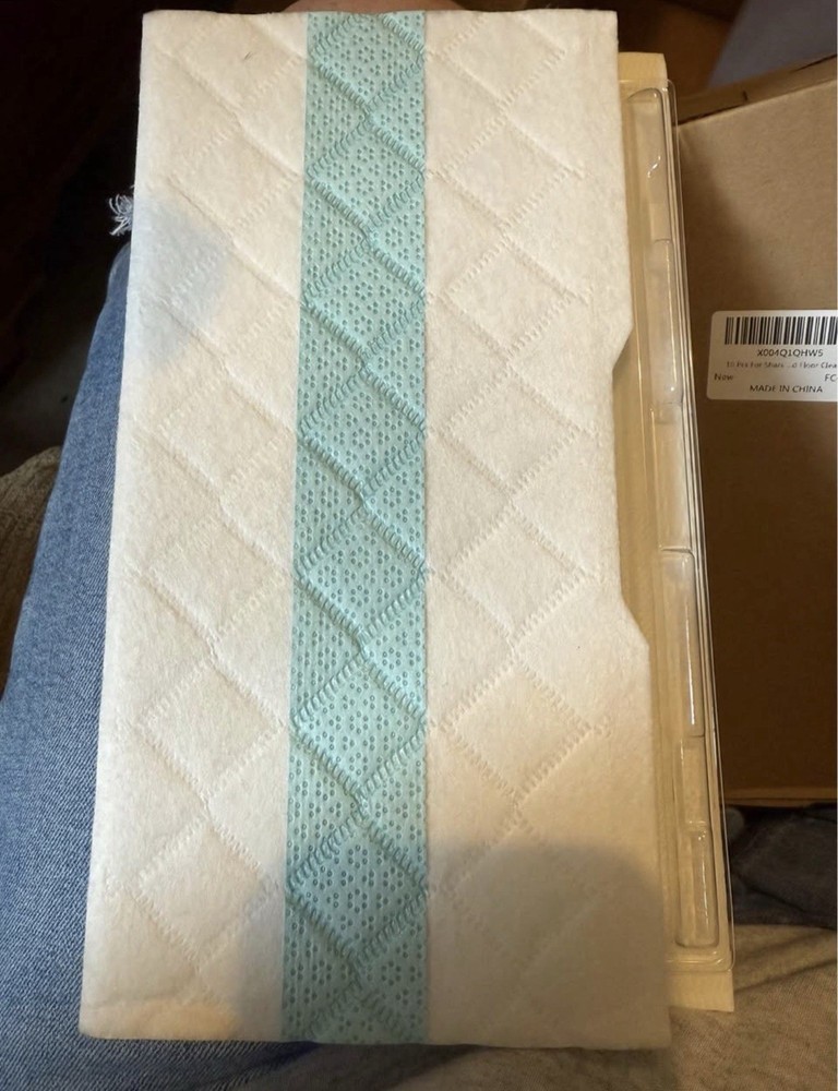 Disposable Hard Floor Pad Refills Microfiber 10-Pack for Shark