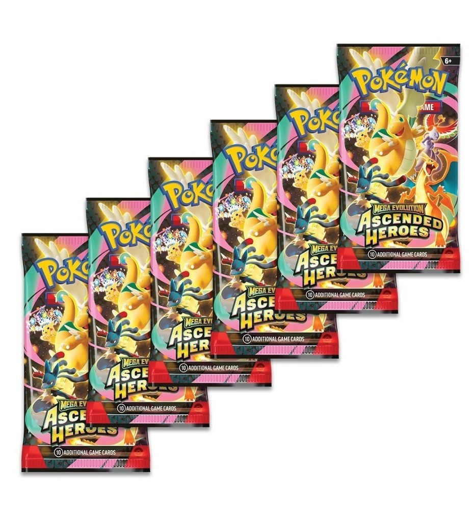 Pokémon TCG: Mega Evolution Ascended Heroes Booster Pack *ON HAND*