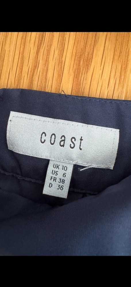 Coast Navy 2 Piece Womens Medium