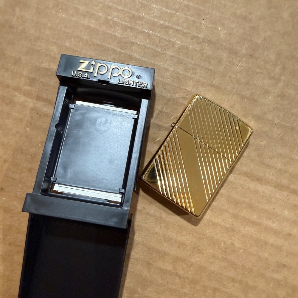 Vintage 1999 Zippo 31 GP Classic UNFIRED Lighter