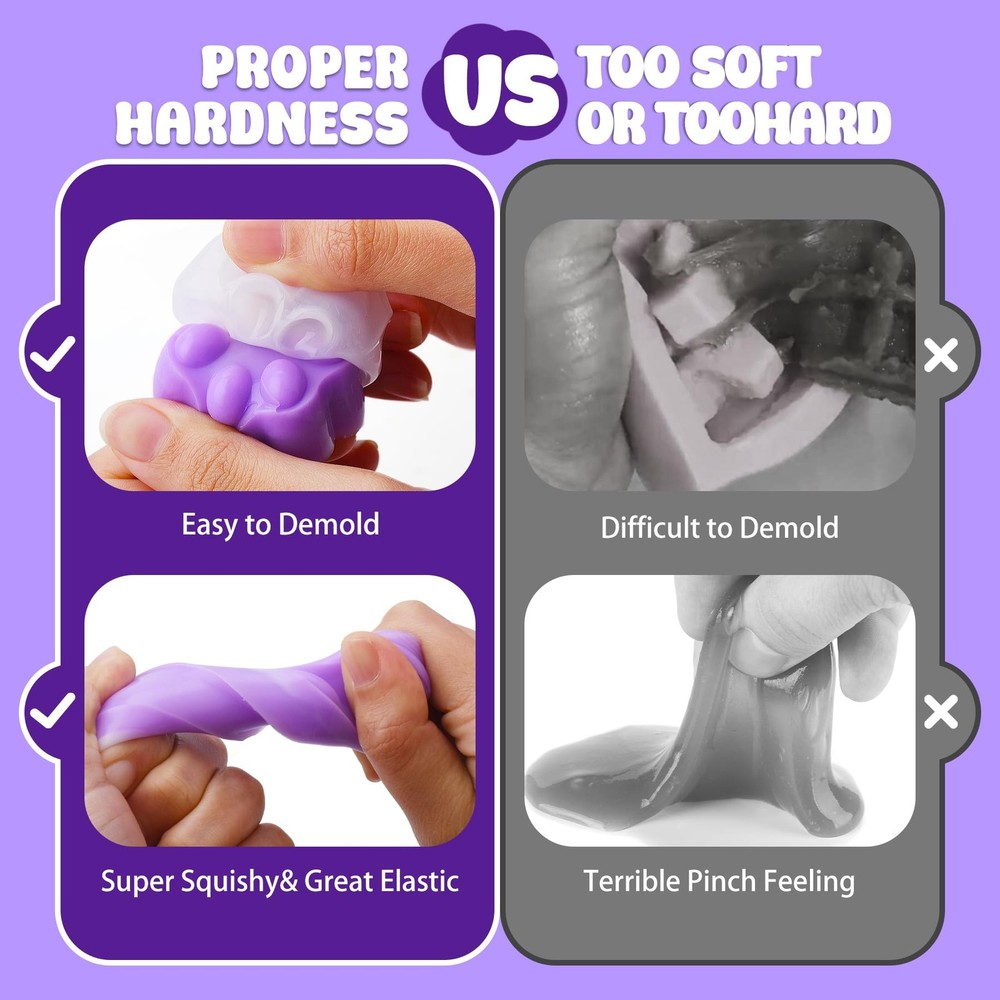 Liquid Silicone for Squishy Maker, 18oz Rubber Taba