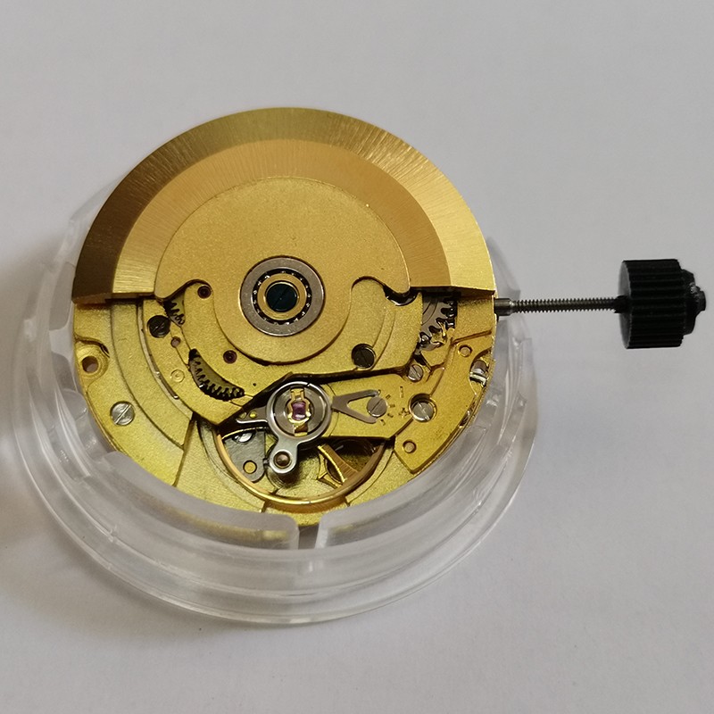 Gold Replacement 2824 Automatic Mechanical Movement 3-Hand Watch Accessories