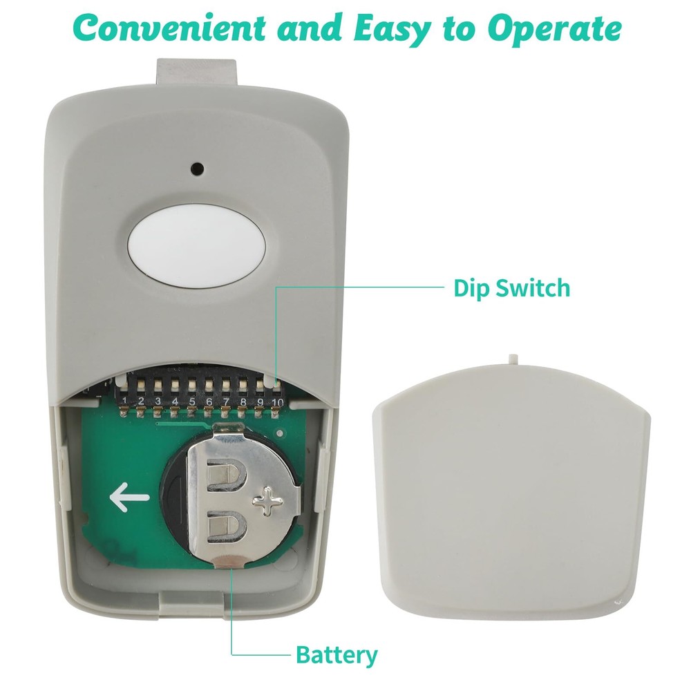 2PCS Multi-Code 3089 MultiCode 308911 Linear MCS308911 Garage Gate Remote 100m