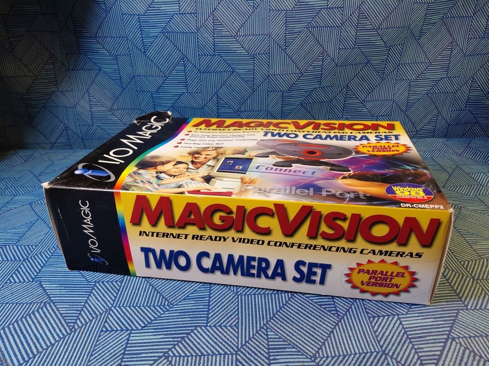I/O Magic Vision Conferencing Camera DR-CMEPP2 Win98 PC Video Conferencing NIB