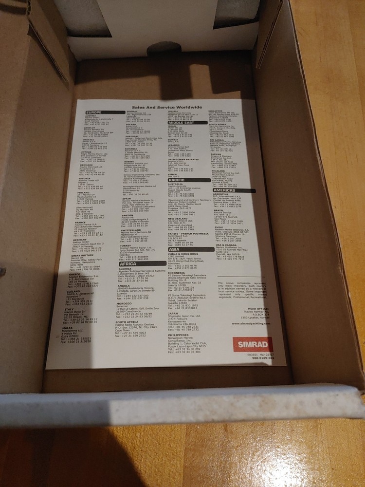 Simrad OP 30 Operation Unit
