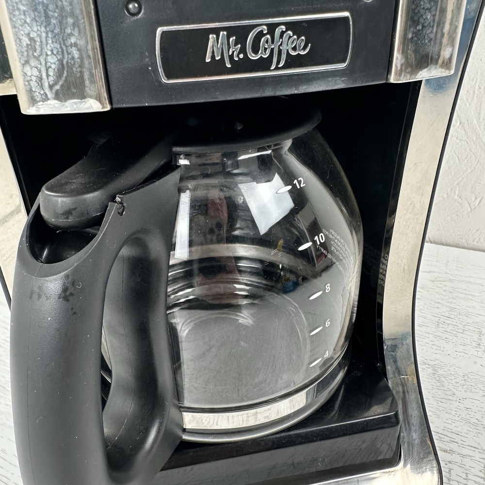 Mr. Coffee 12 Cup Programmable Drip Coffee Maker Brew Strength Selector