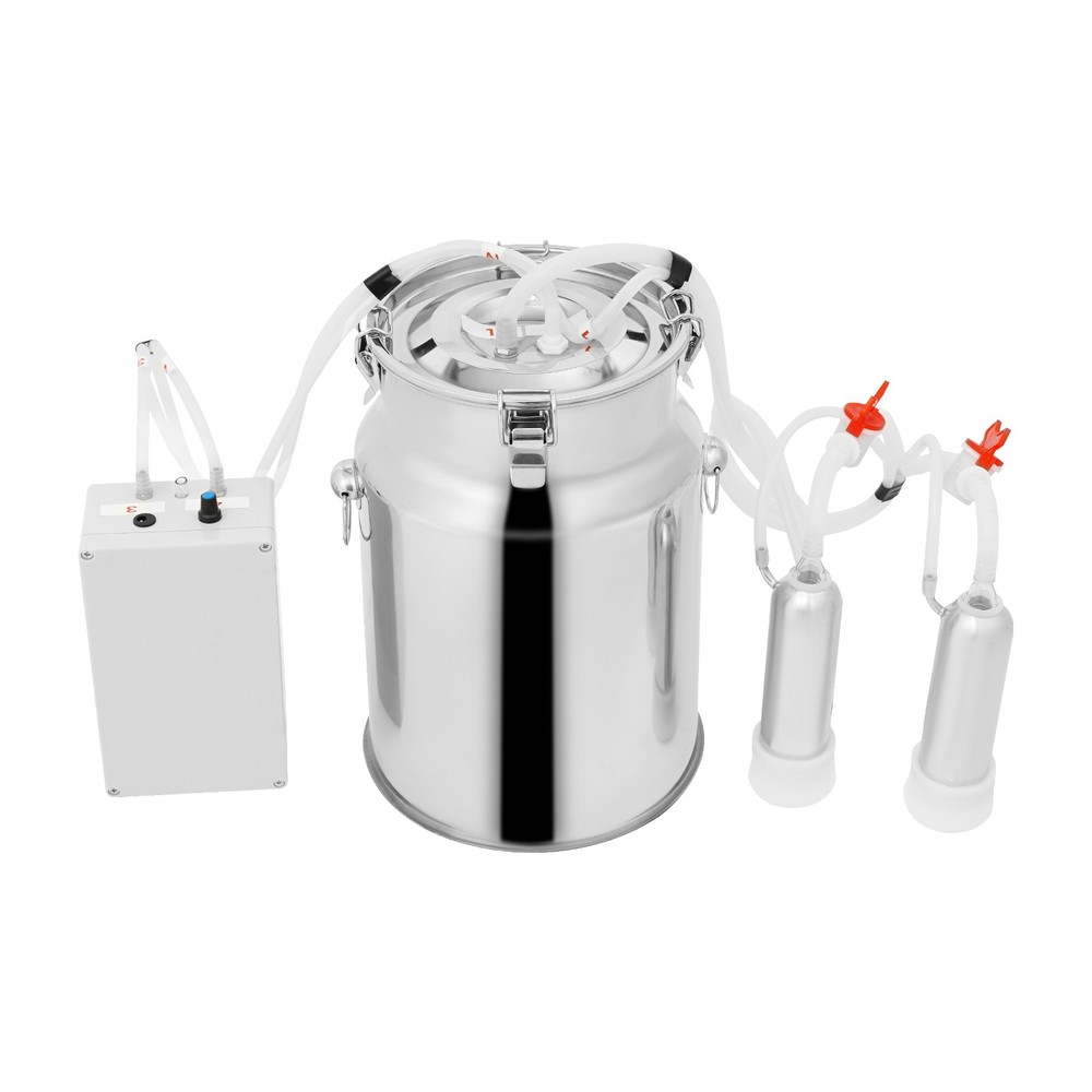 Automatic 10L Milking Machine for Cows and Goats with Pulsation System