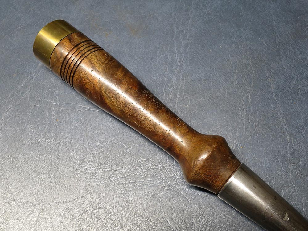 D.R. BARTON 5/8 INCH EXTRA LONG SQUARE EDGE MORTISE CHISEL BEAUTIFUL HANDLE