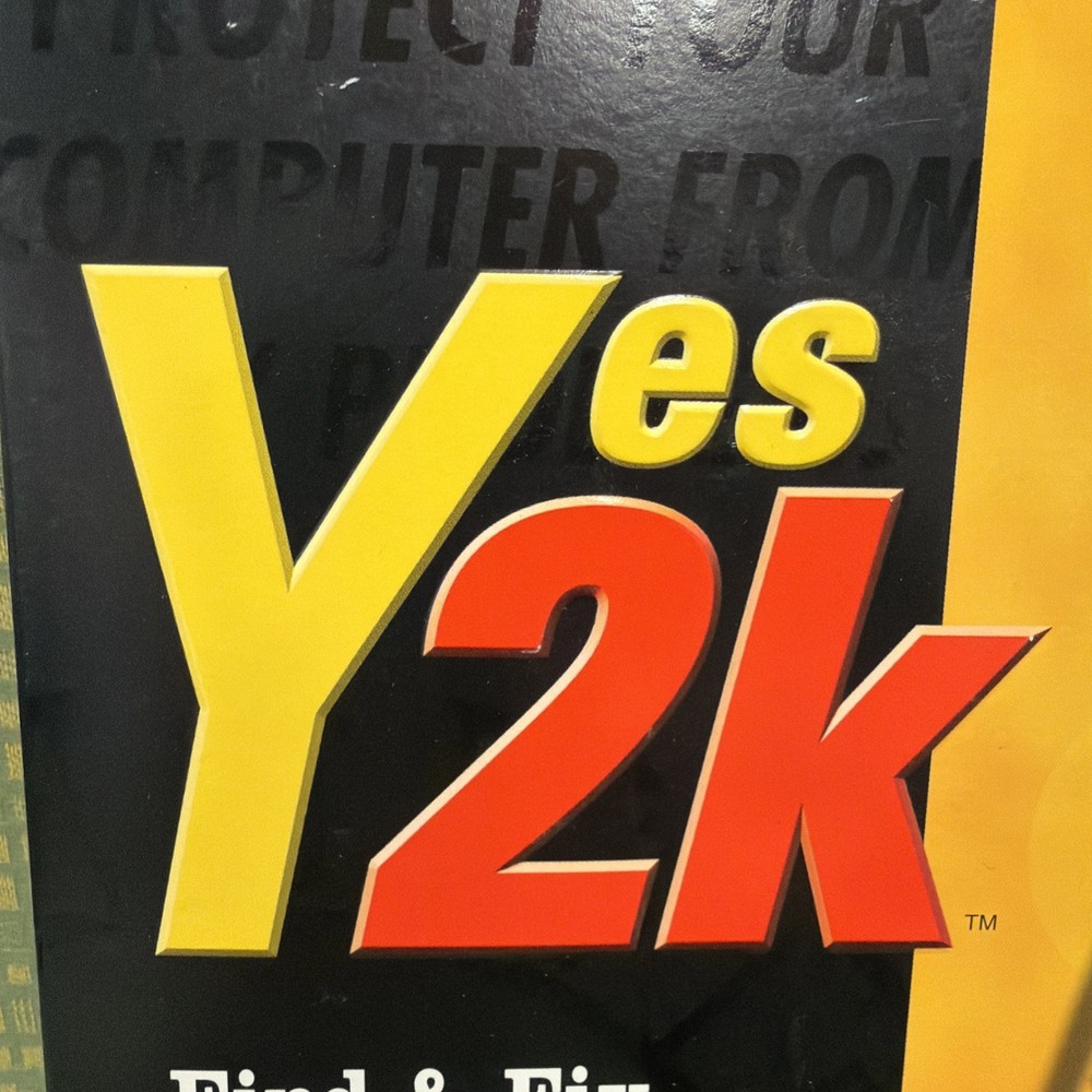 CompuWorks Yes Y2K Find & Fix PC Hardware Year 2000 Date Problems - Sealed