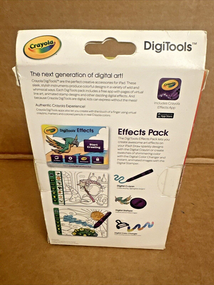 Crayola DigiTools Glitter Color Change Effects Creativity Pack for 4 iPad
