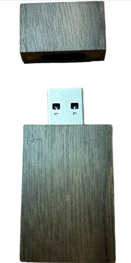 USB 2.0 64GB-Wood with case