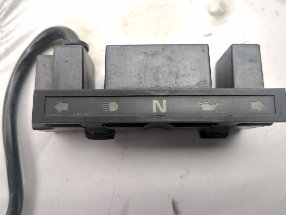 00-06 Harley Heritage Softail Classic FLSTCI Front Dash Indicator Light Bar