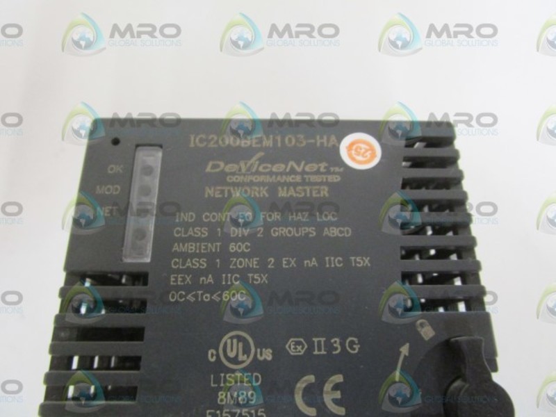 GE FANUC COMMUNICATION MODULE IC200BEM103-HA UNMP